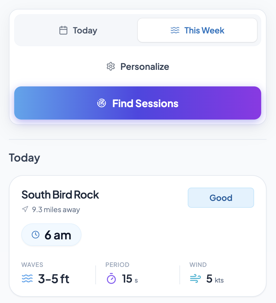Session Finder